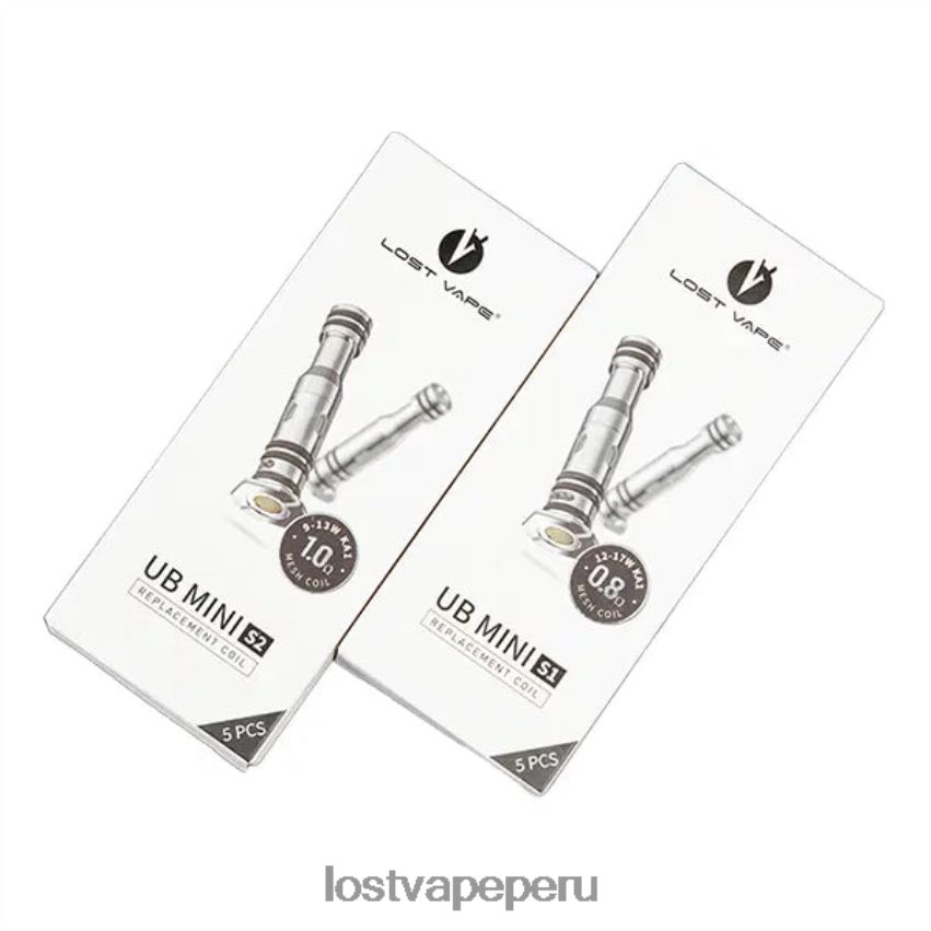 Lost Vape Wholesale - HZ044134 Lost Vape UB mini bobinas de repuesto (paquete de 5) 1.ohm