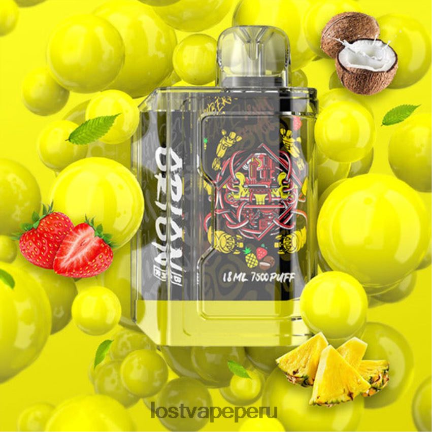 Lost Vape Flavors - HZ04480 Lost Vape Orion barra desechable | 7500 bocanadas | 18ml | 50 mg piña colada de fresa